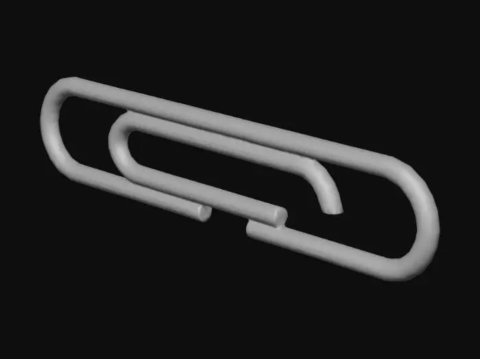 3D model for Paperclip Elegance