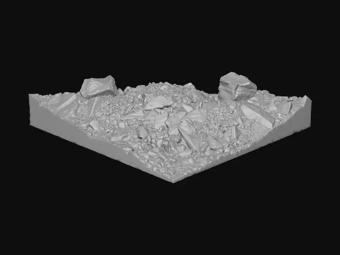3D model for Rocky Terrain