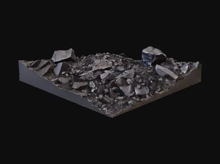 3D model for Rocky Terrain