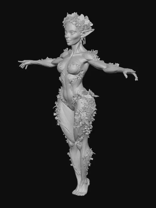 3D model for Деревяное свечение