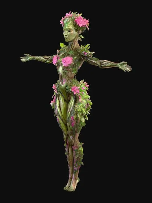 3D model for Forest Nymph Awakening