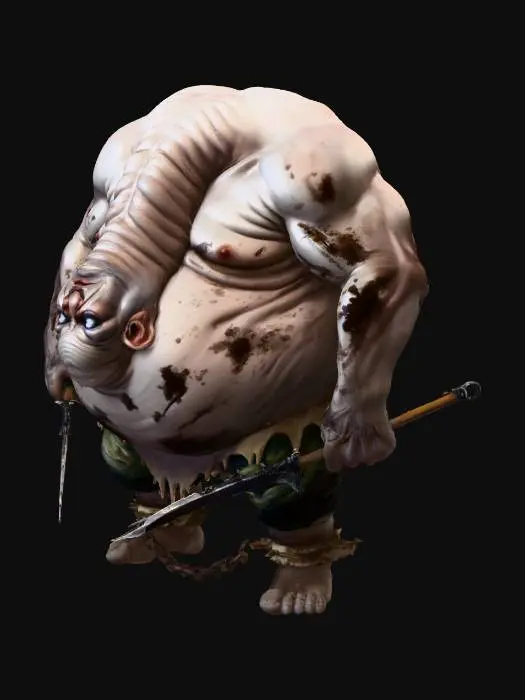 3D model for Cemetery Attendant