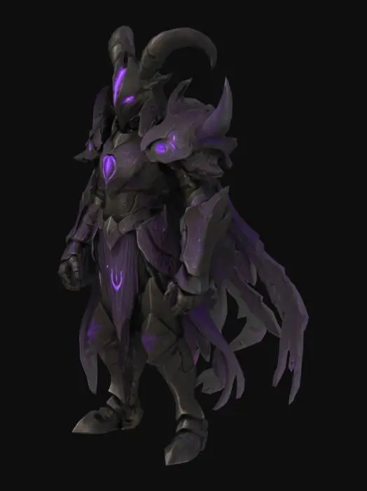 3D model for Dark Zodiac Warrior