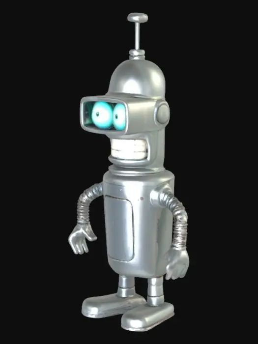 3D model for Futurama bender the robot