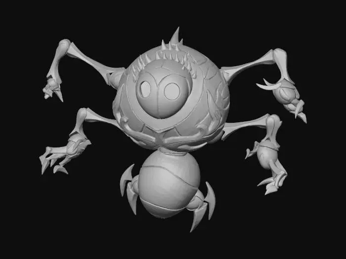 3D model for Mechanical Arachnid Warrior
