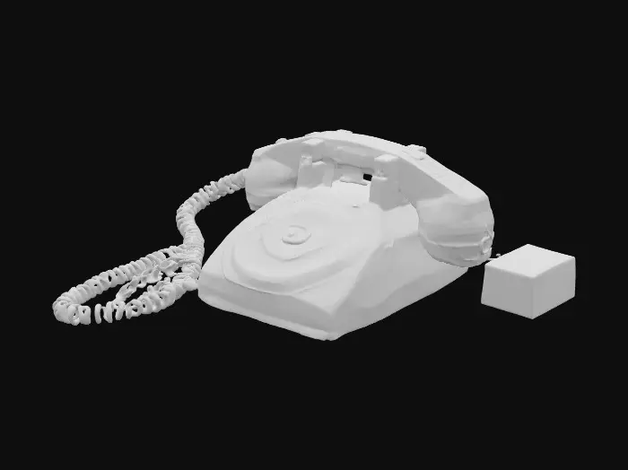 3D model for Red Alert Deskphone
