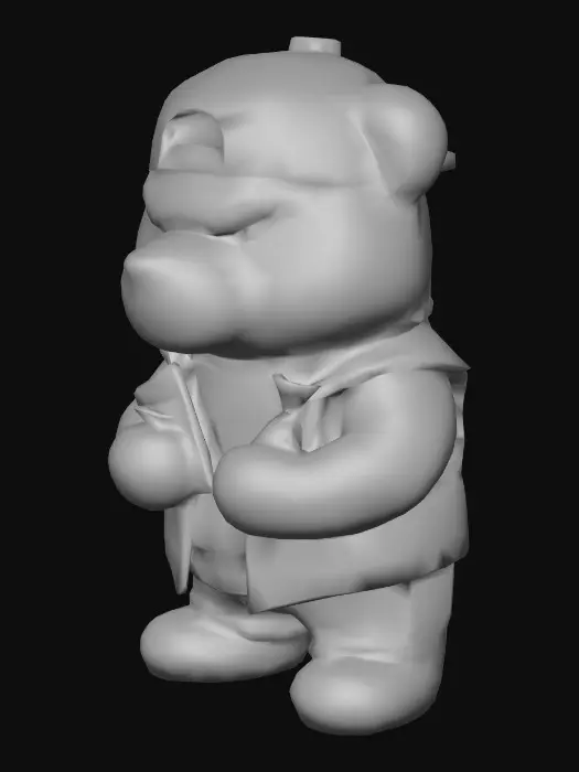 3D model for Thug Bear.