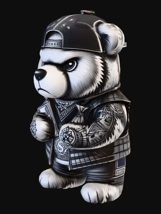 3D model for Thug Bear.