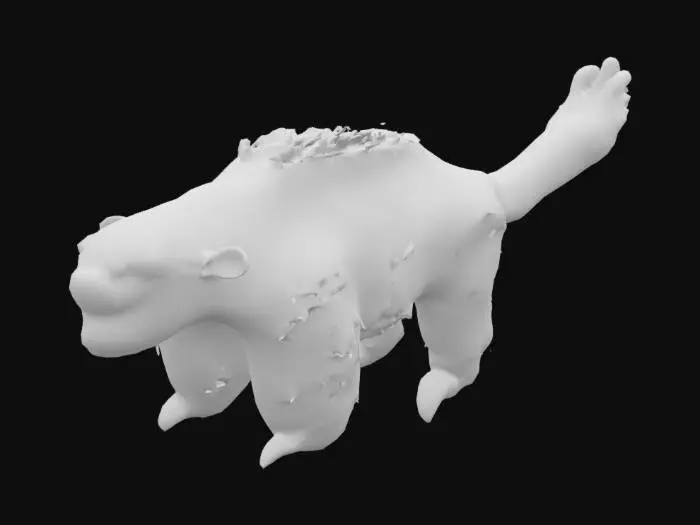 3D model for Amazon Quilled Monkey