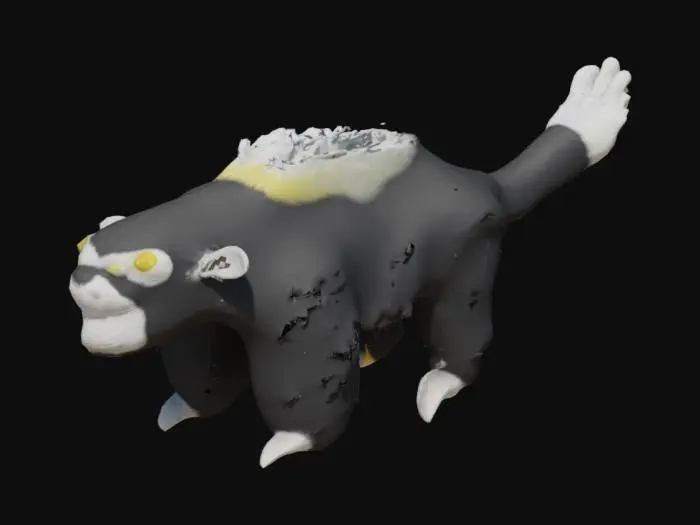 3D model for Amazon Quilled Monkey