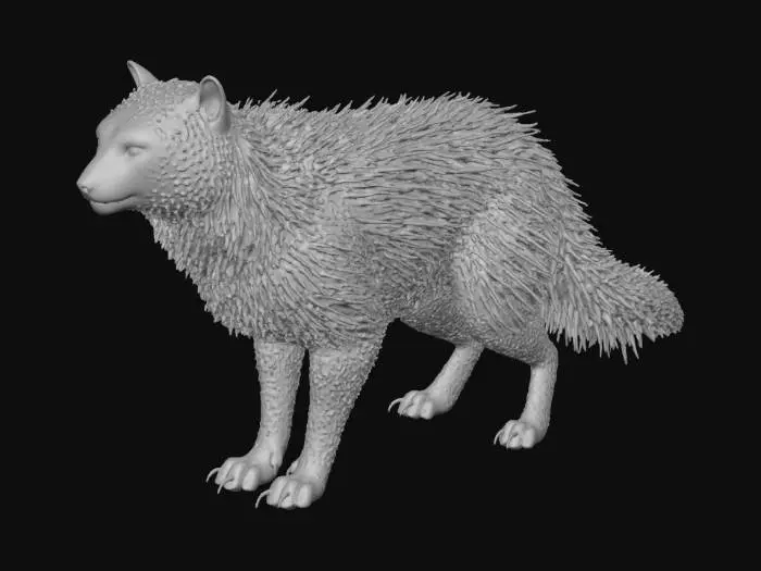 3D model for Quilled Creature