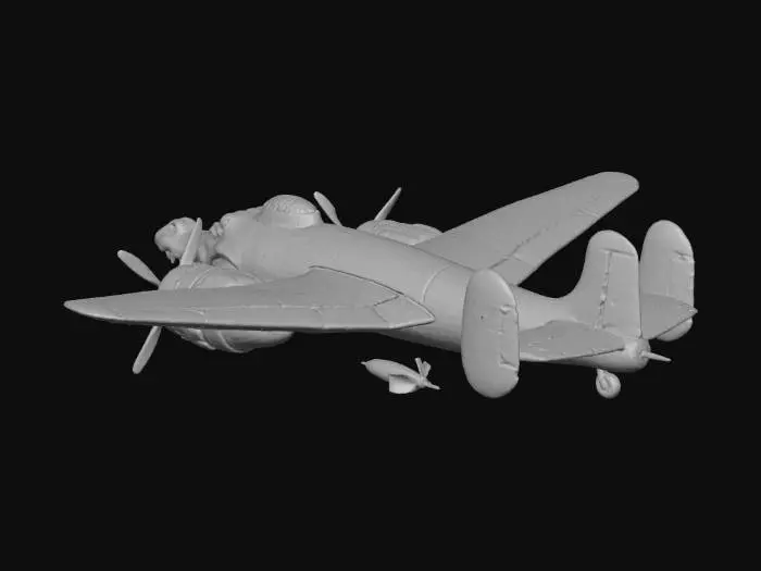 3D model for Bombardiro Crocodillo