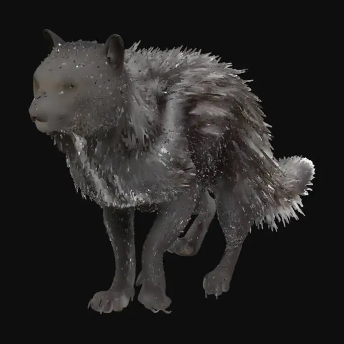 3D model for Quilled Creature