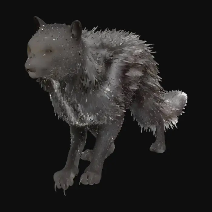 3D model for Quilled Creature