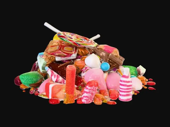 3D model for Candy Wonderland