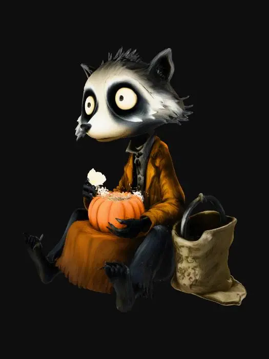 3D model for Pumpkin Paws