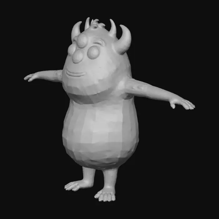 3D model for Triclops Monster