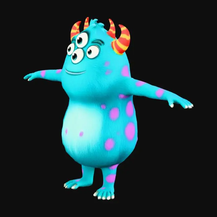 3D model for Triclops Monster