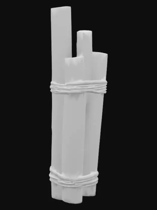 3D model for Wooden Logs Bound