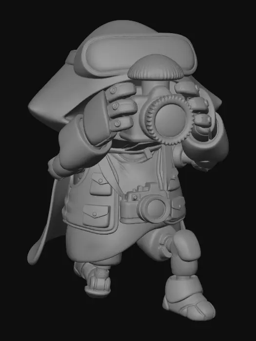 3D model for Robo Frog Scout
