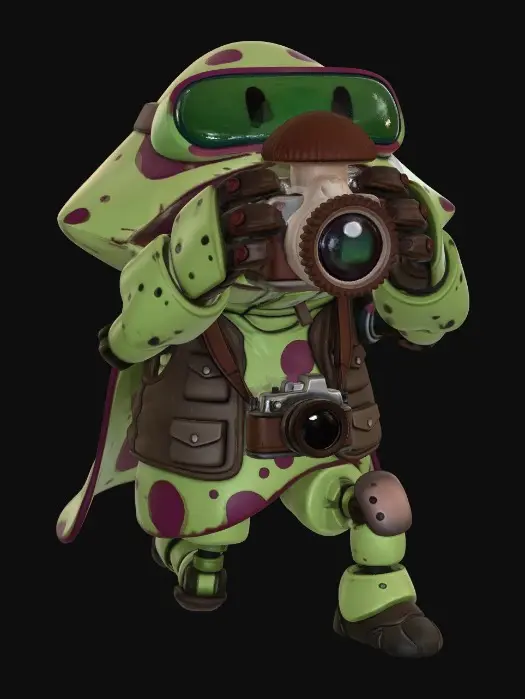 3D model for Robo Frog Scout