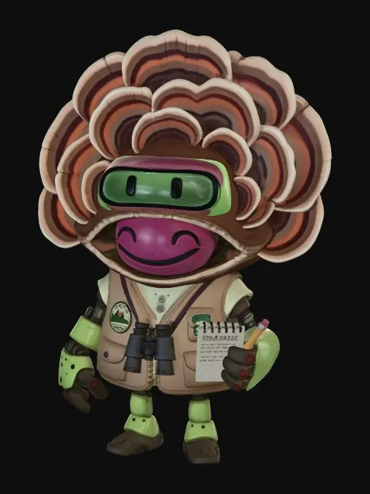 3D model for Feathered Field Scout