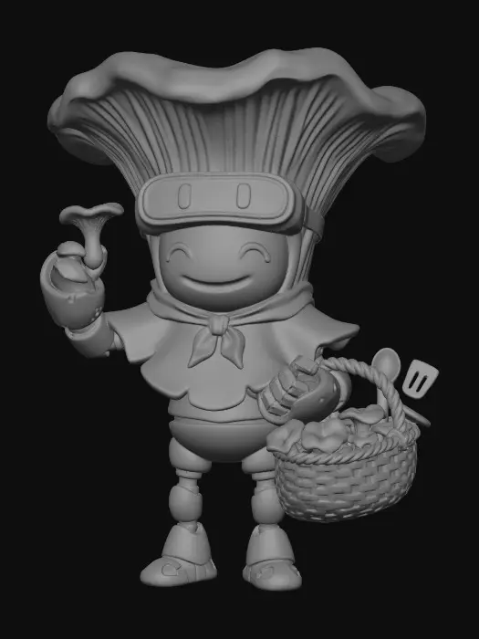 3D model for Mushroom Scout