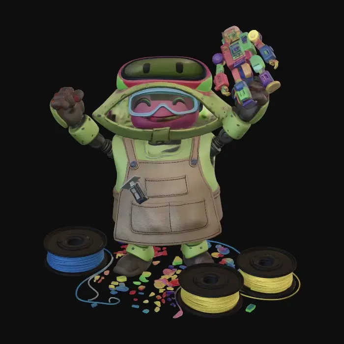 3D model for Cosmic Toymaker