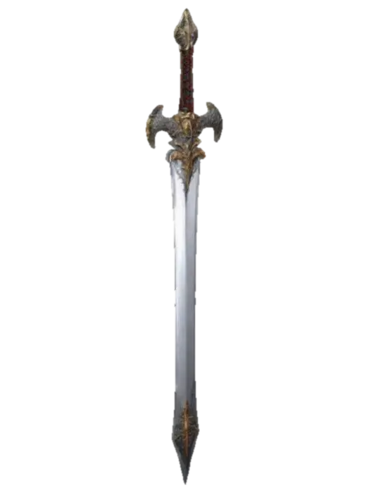 Modello 3D A fantasy longsword - Swords, generato dall’IA