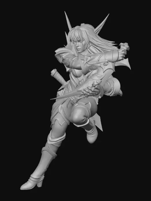 3D model for Icebound Slayer