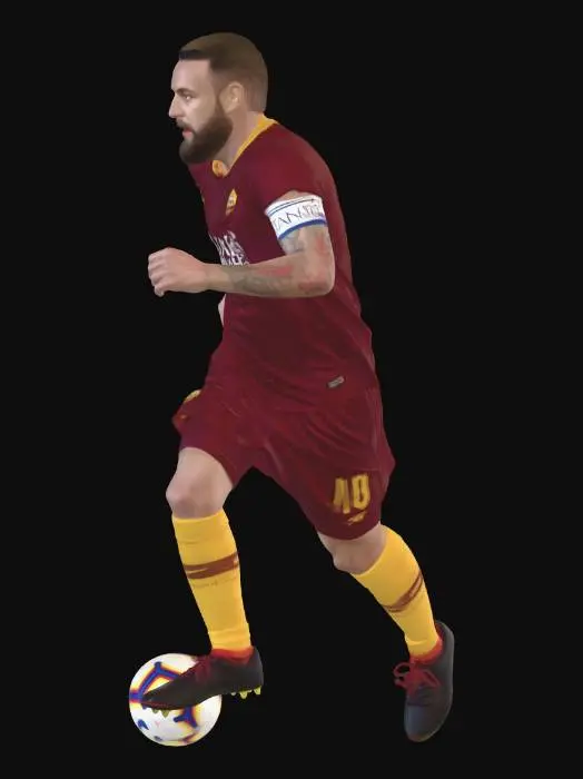 3D model for Roma Captain in Action