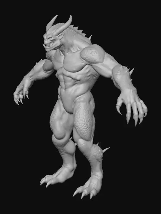 3D model for Dreadclaw Demon