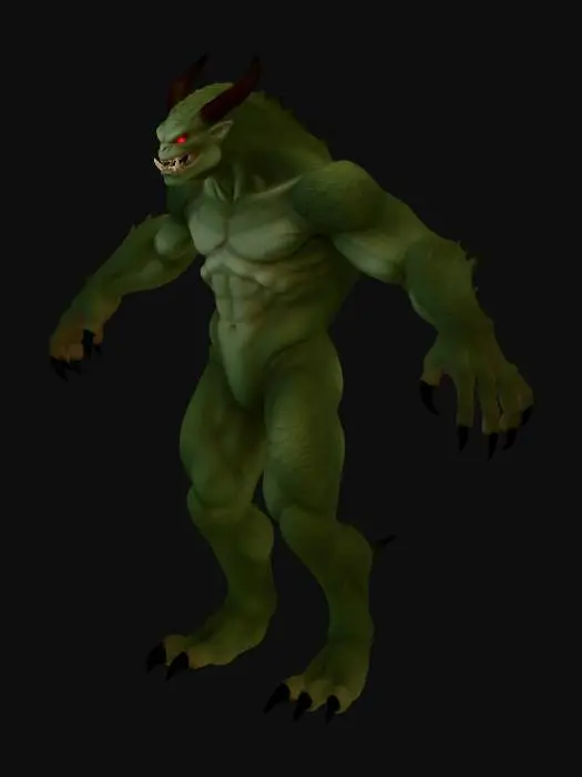 3D model for Dreadclaw Demon