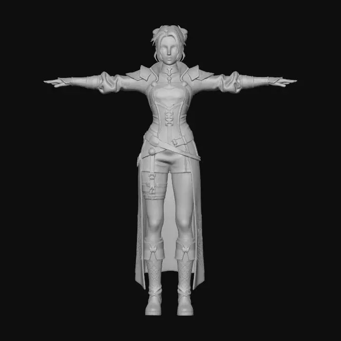 3D model for Crimson Vanguard