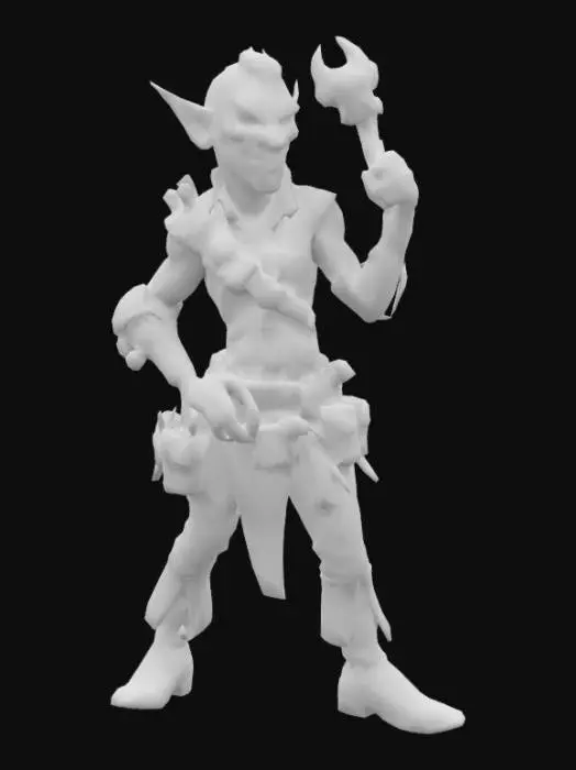 3D model for Goblin Tinkerer