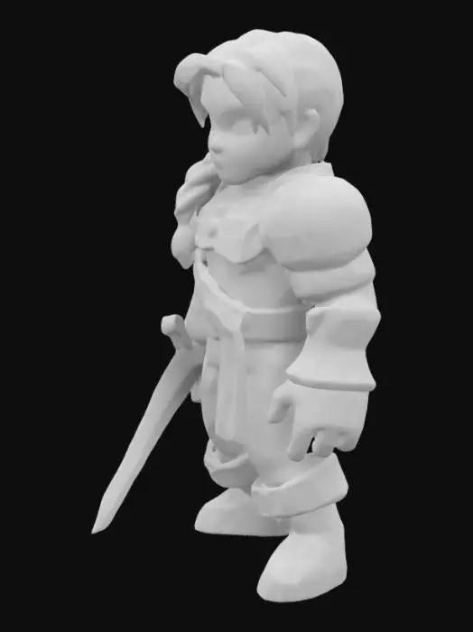 3D model for Heroic Adventurer