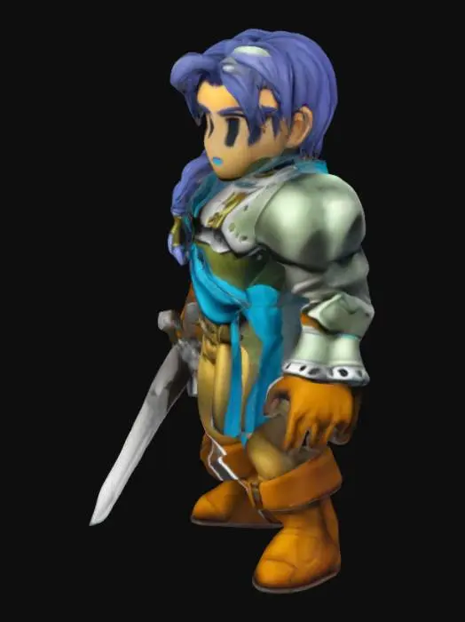 3D model for Heroic Adventurer
