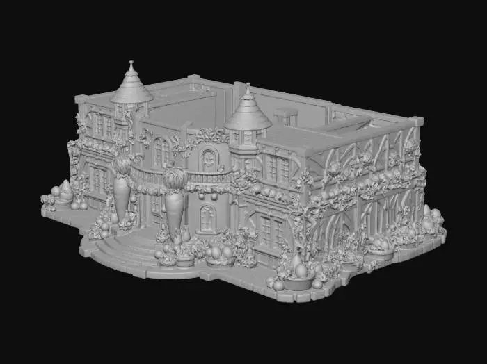 3D model for Enchanted Easter Manor, #EasterEgg2026#