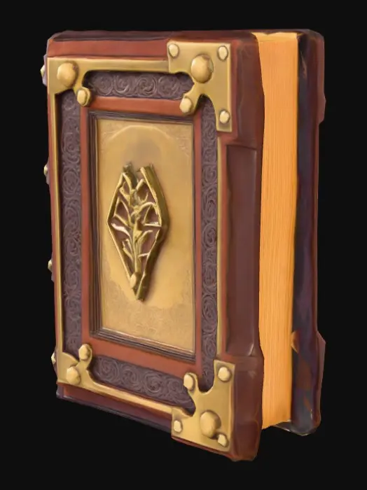 3D model for Ancient Tome
