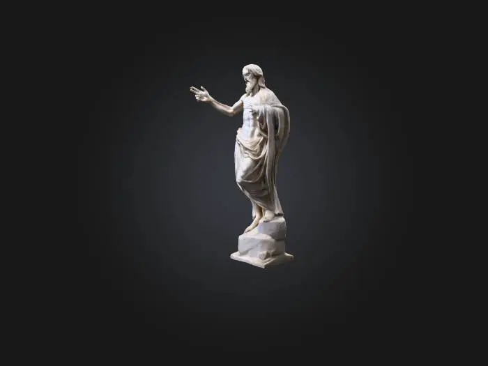 3D model for Resurrection Statue