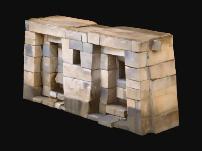 3D model for Stone Entrances of History
