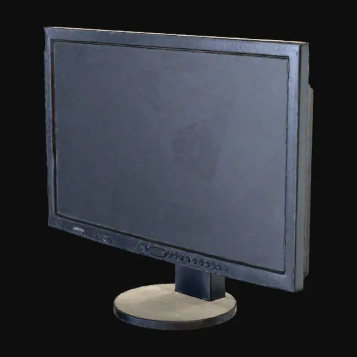 3D model for Computer Monitor Display