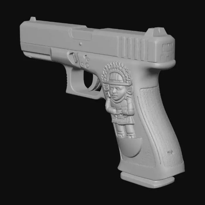 3D model for Cultural Fusion Pistol