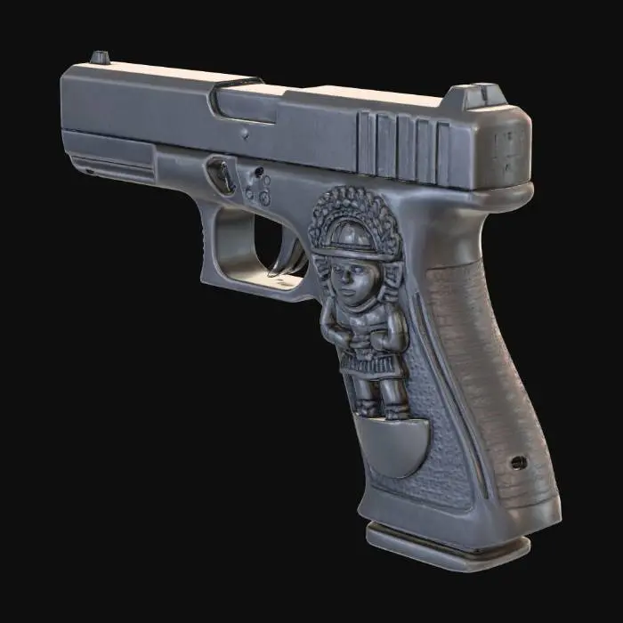 3D model for Cultural Fusion Pistol