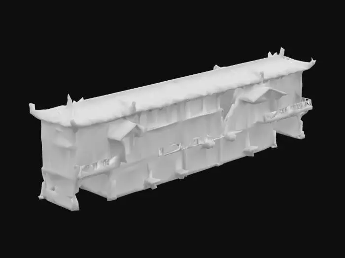 3D model for erstelle mir eine paar  häüser im chinatown style 
