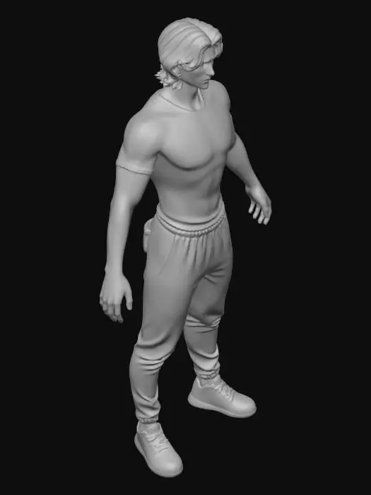 3D model for Chad Dude