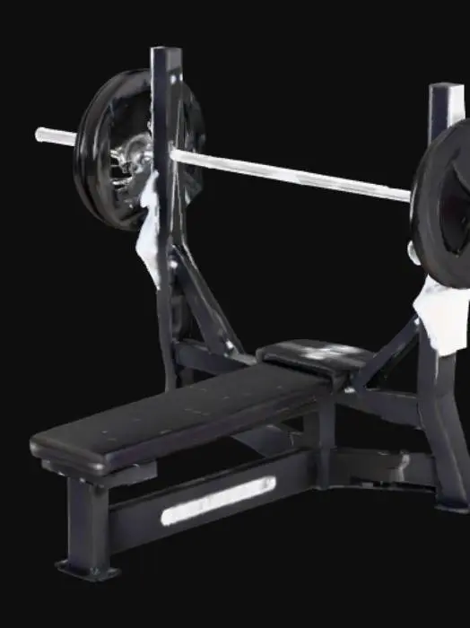 3D model for Bench Press Setup