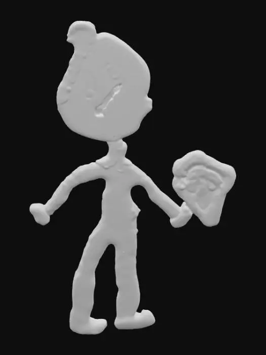 3D model for Jovial Alien