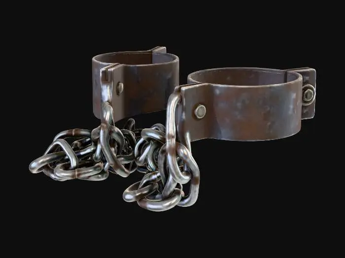 3D model for Shackled Restraints