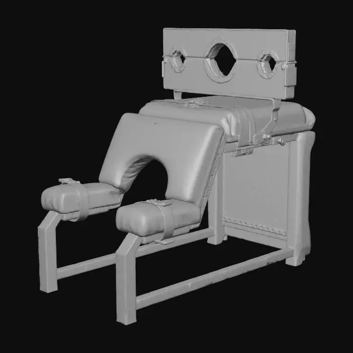 3D model for Medieval Restraint Device